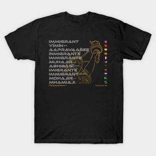 IMMIGRANT: Say ¿Qué? Top Ten Spoken (World) T-Shirt